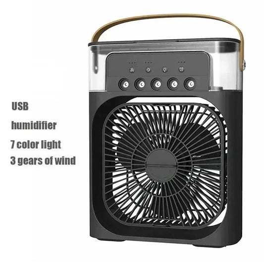 GlaciFrio - Frost Air Cooler Fan LED Night Light Portable Humidifier 